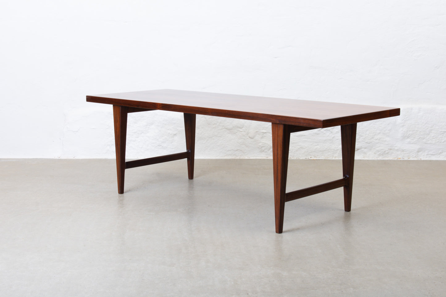 1960s rosewood coffee table by Edmund Jørgensen