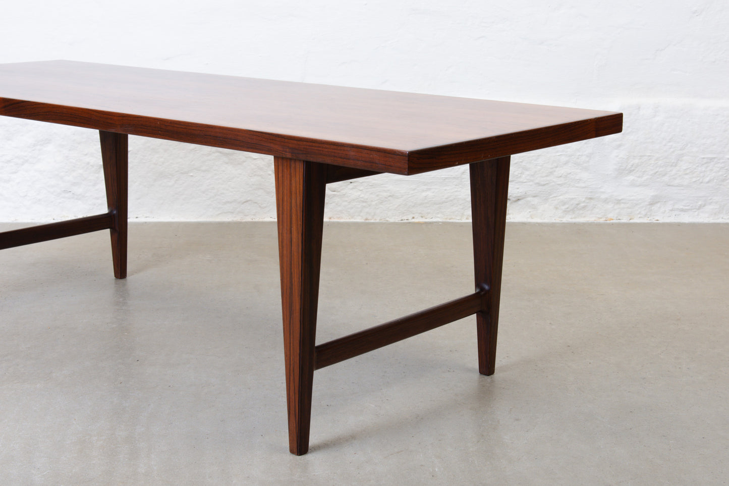 1960s rosewood coffee table by Edmund Jørgensen