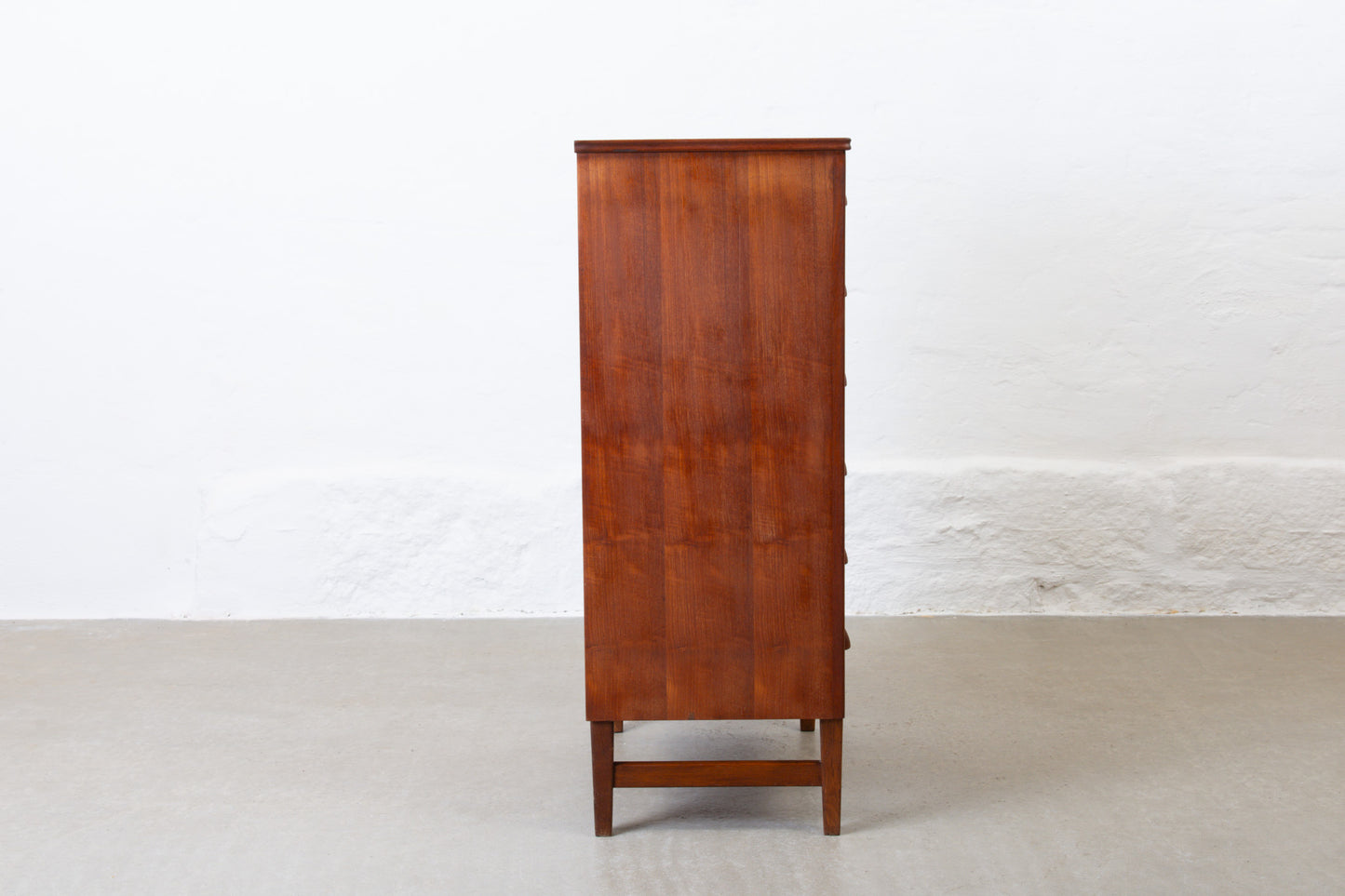 1950s teak chest of six drawers