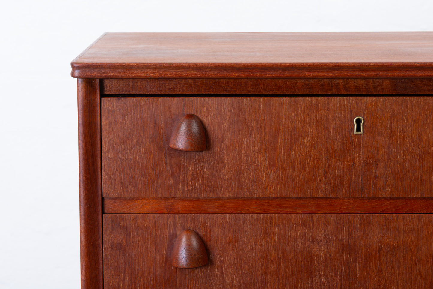 1950s teak chest of six drawers