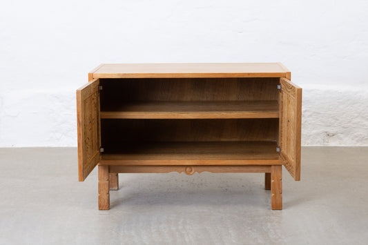 Two available: 1970s short sideboards in oak