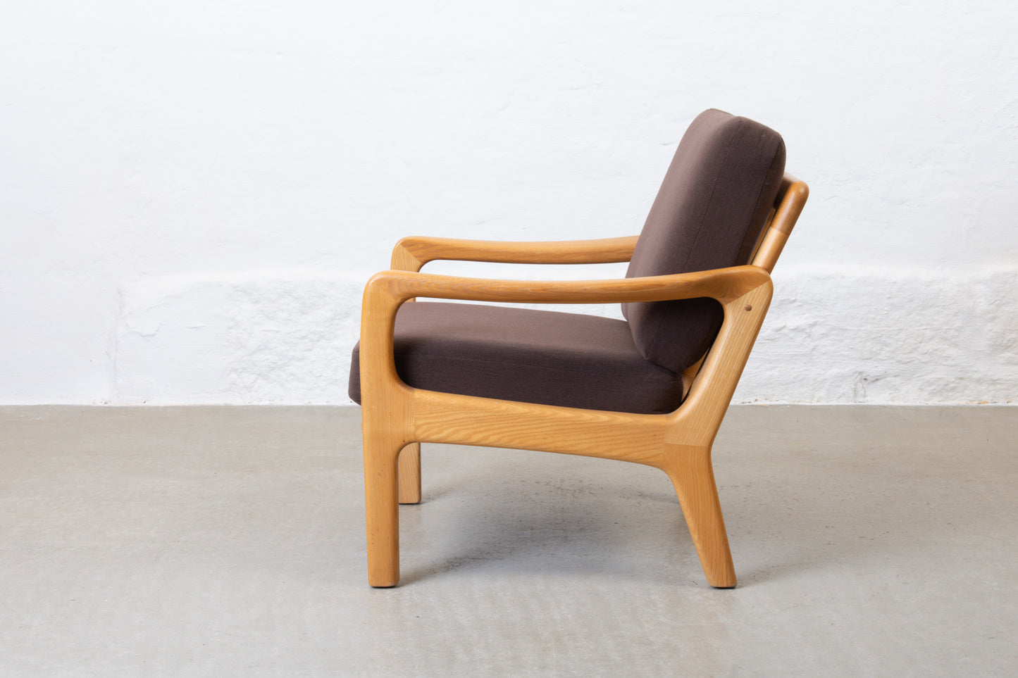 Two available: 1980s ash loungers by Juul Kristiansen