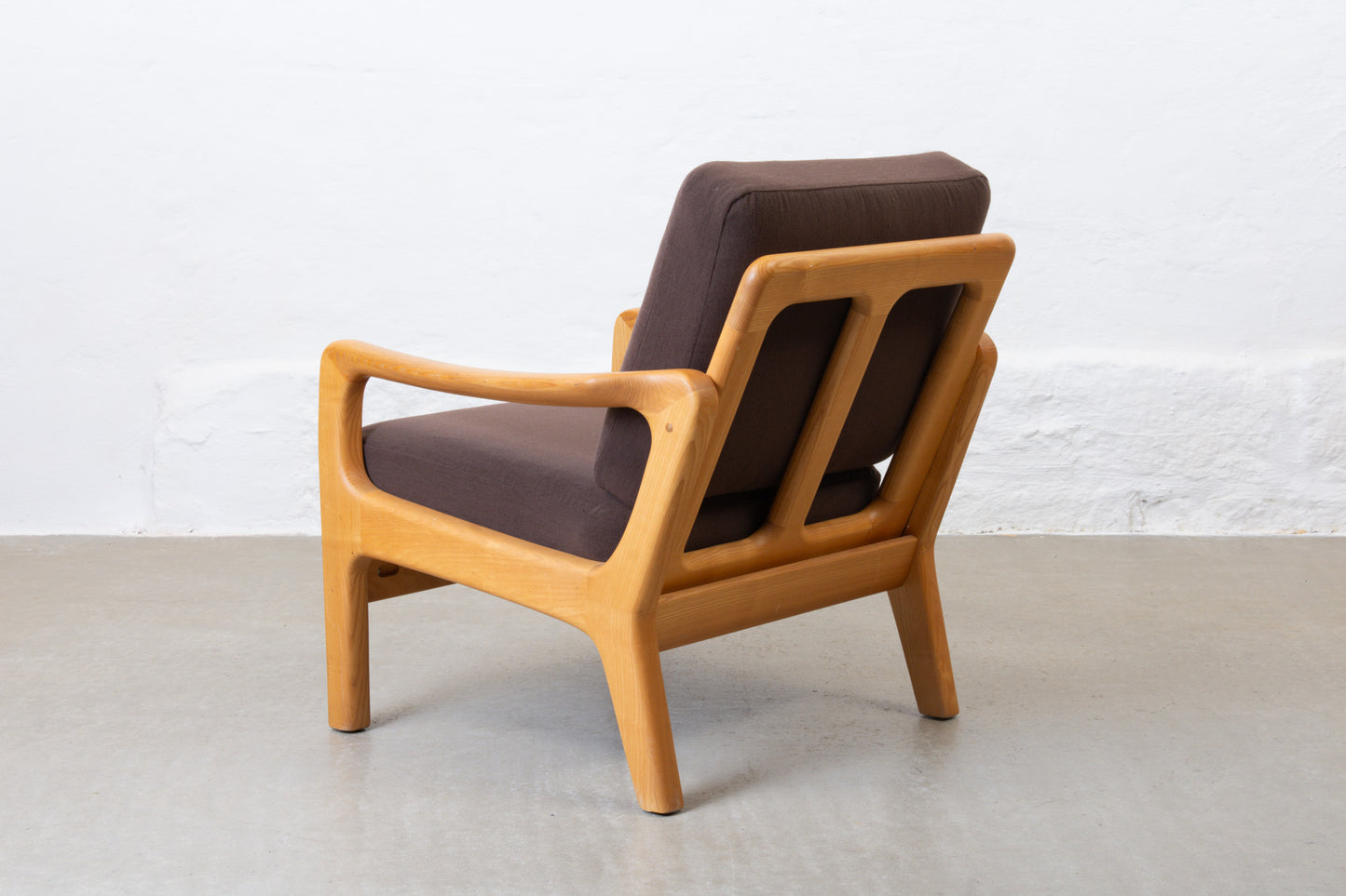 Two available: 1980s ash loungers by Juul Kristiansen