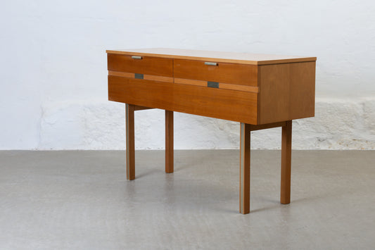 1980s low chest in birch