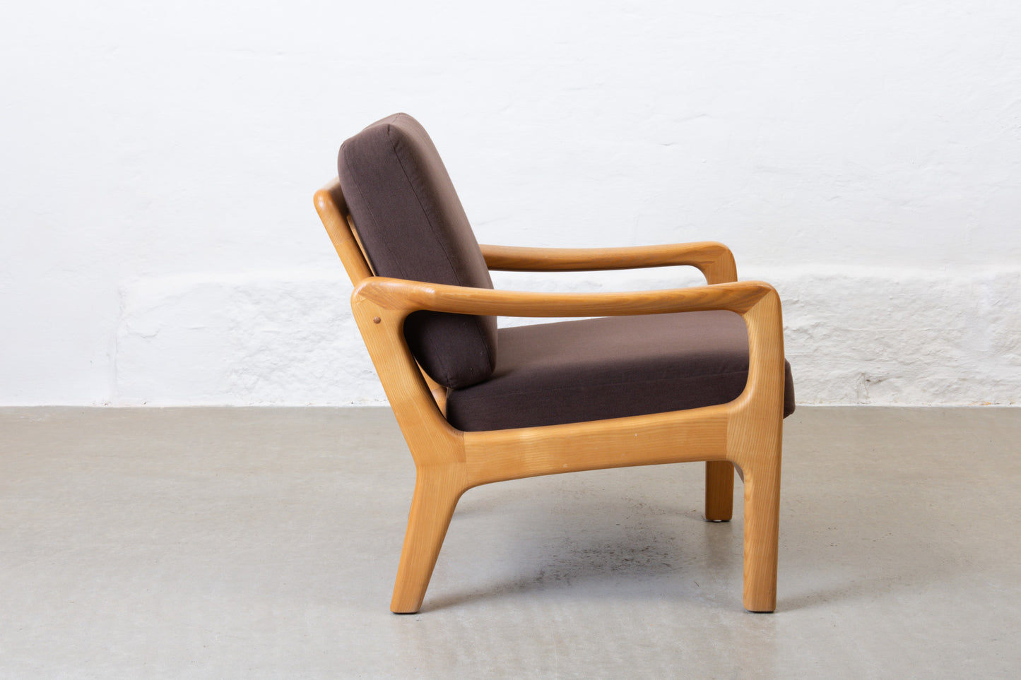 Two available: 1980s ash loungers by Juul Kristiansen