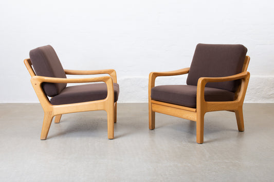 Two available: 1980s ash loungers by Juul Kristiansen