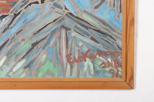 Oil painting by JND - 1991