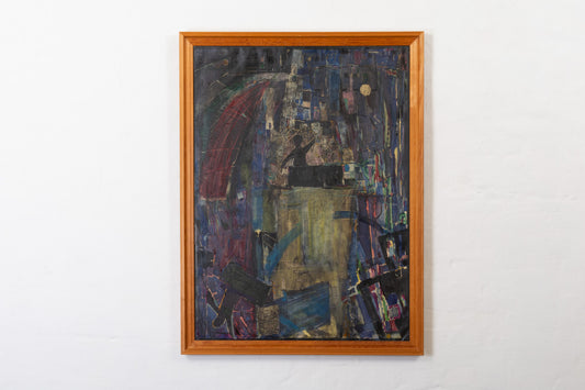 Oil painting by Frank Rubin - 1961