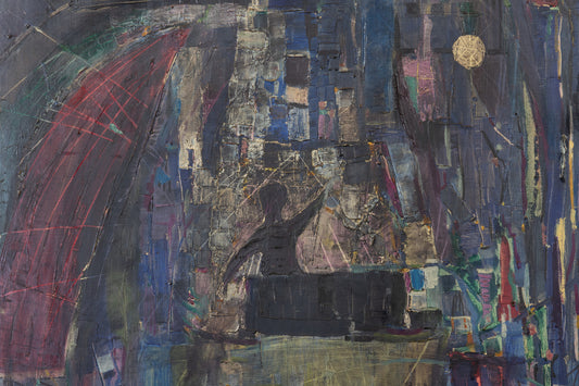 Oil painting by Frank Rubin - 1961