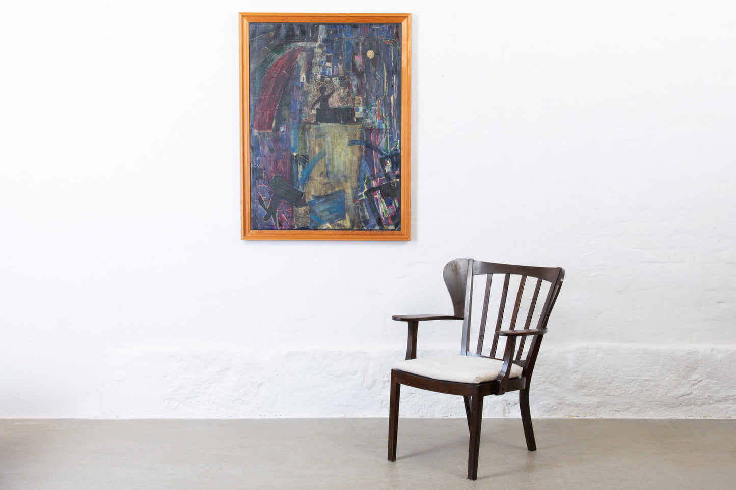 Oil painting by Frank Rubin - 1961