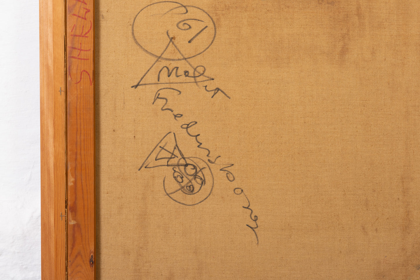 Oil painting by Frank Rubin - 1961