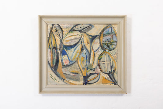 Oil painting by A.E. Røpke - 1945