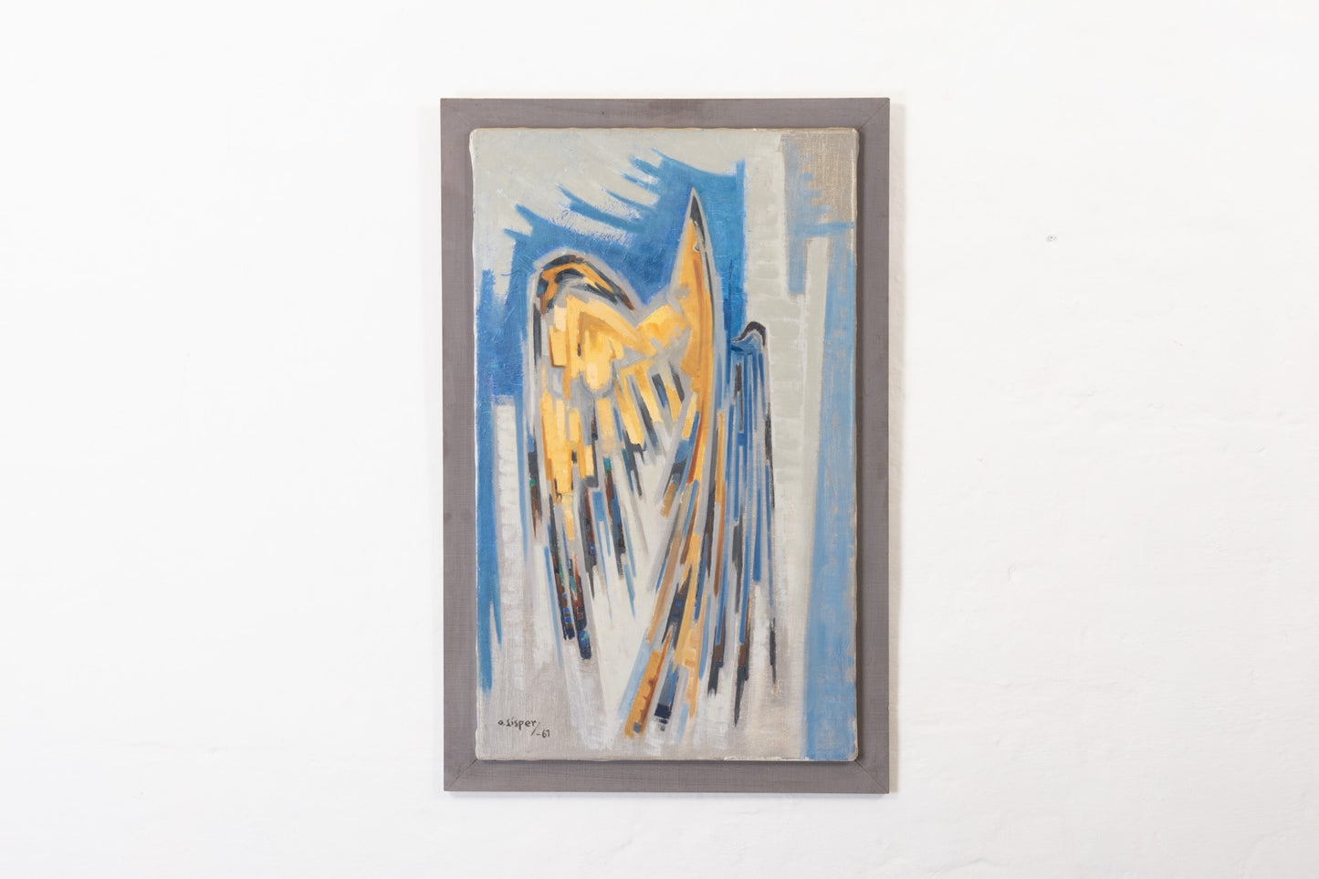 Oil painting by Olle Lisper - 1961