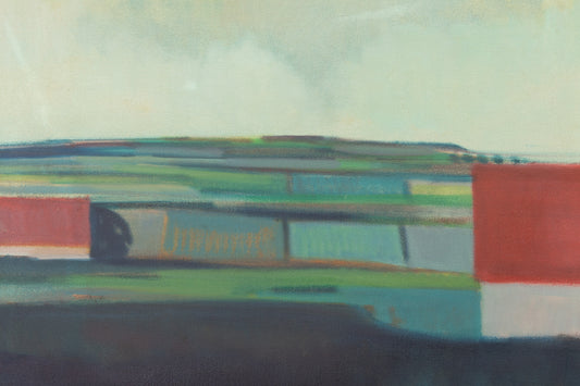 Oil painting by Knud Horup - 1950s