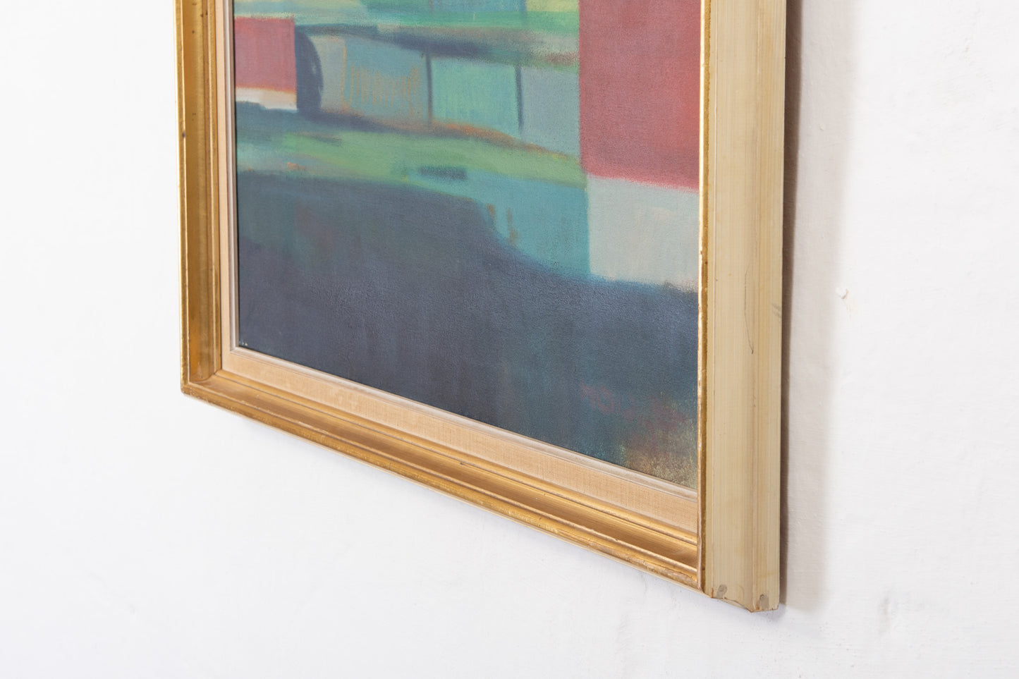 Oil painting by Knud Horup - 1950s