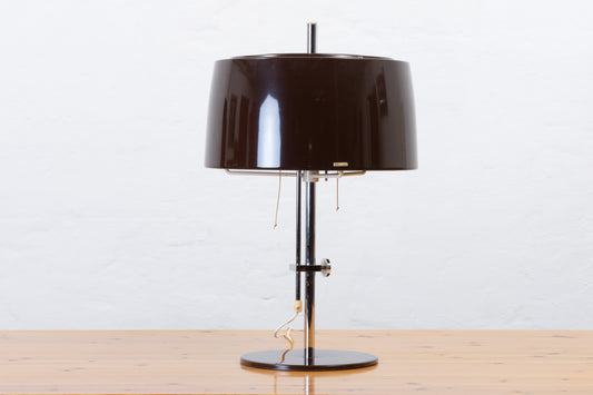 1970s height-adjustable table lamp by Börje Claes