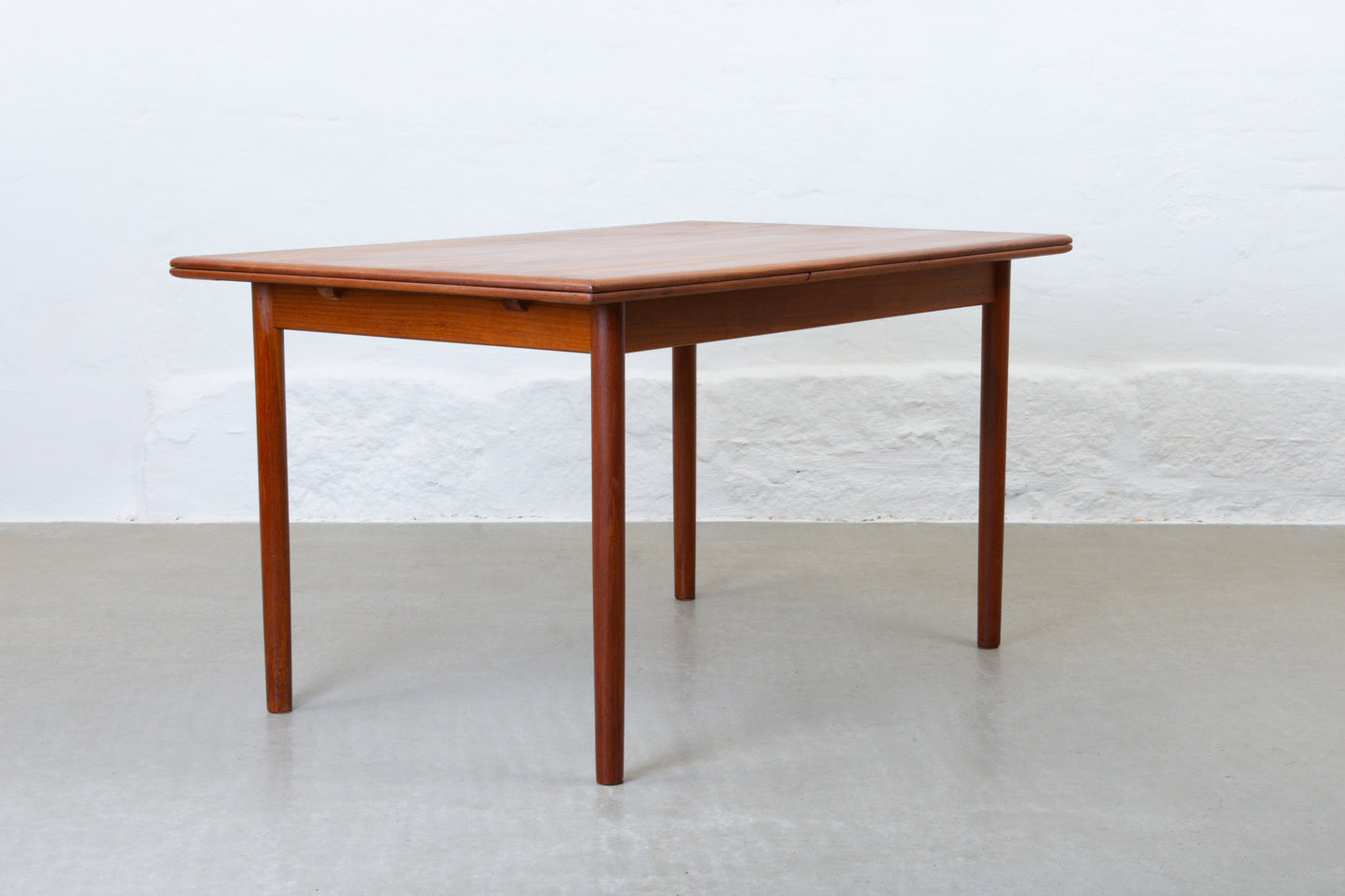1960s extending teak dining table by H. Sigh & Søn
