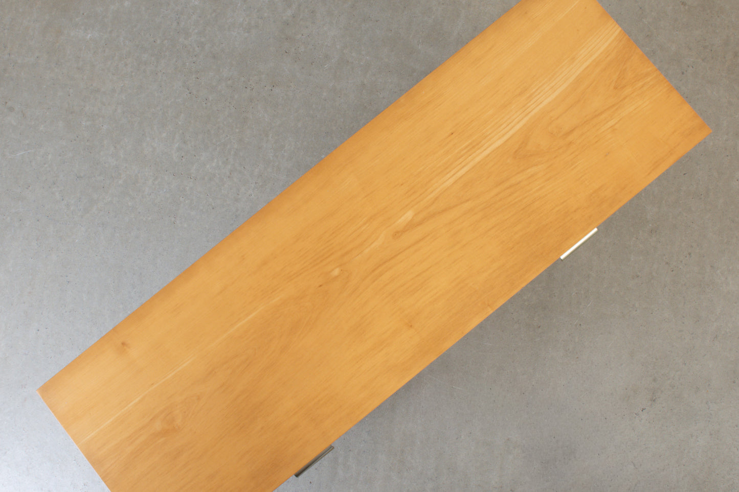 1980s low chest in birch
