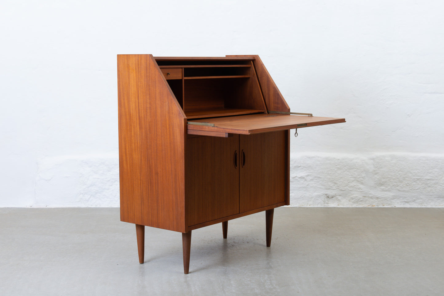 1960s secretary in teak