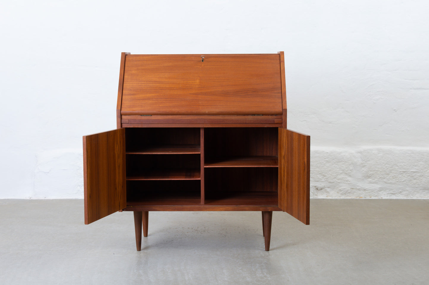 1960s secretary in teak
