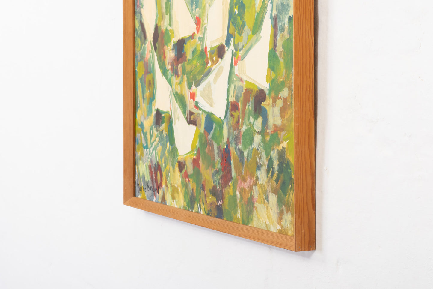 Oil painting by Parmo Baslund