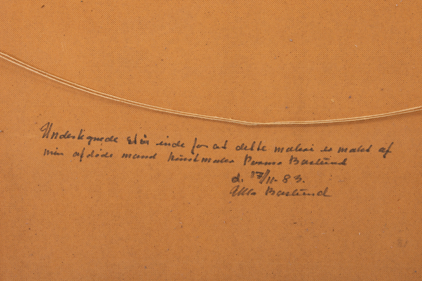 Oil painting by Parmo Baslund