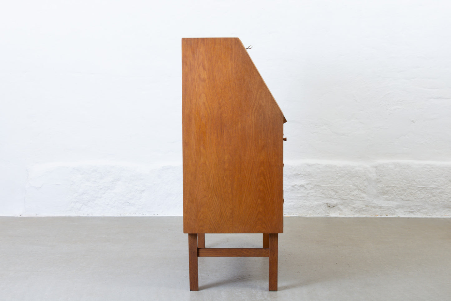 1960s oak secretary by Holger Jensen
