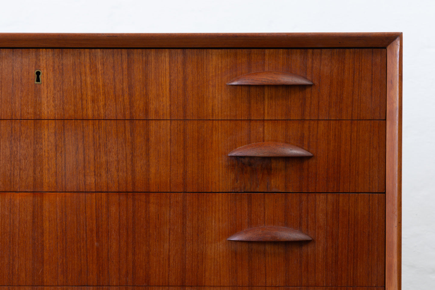 1960s teak chest of drawers by Johannes Sorth