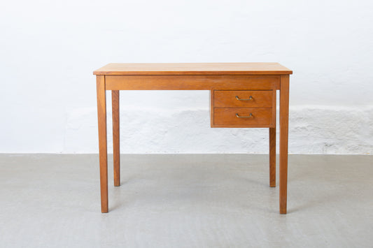 1960s desk in oak