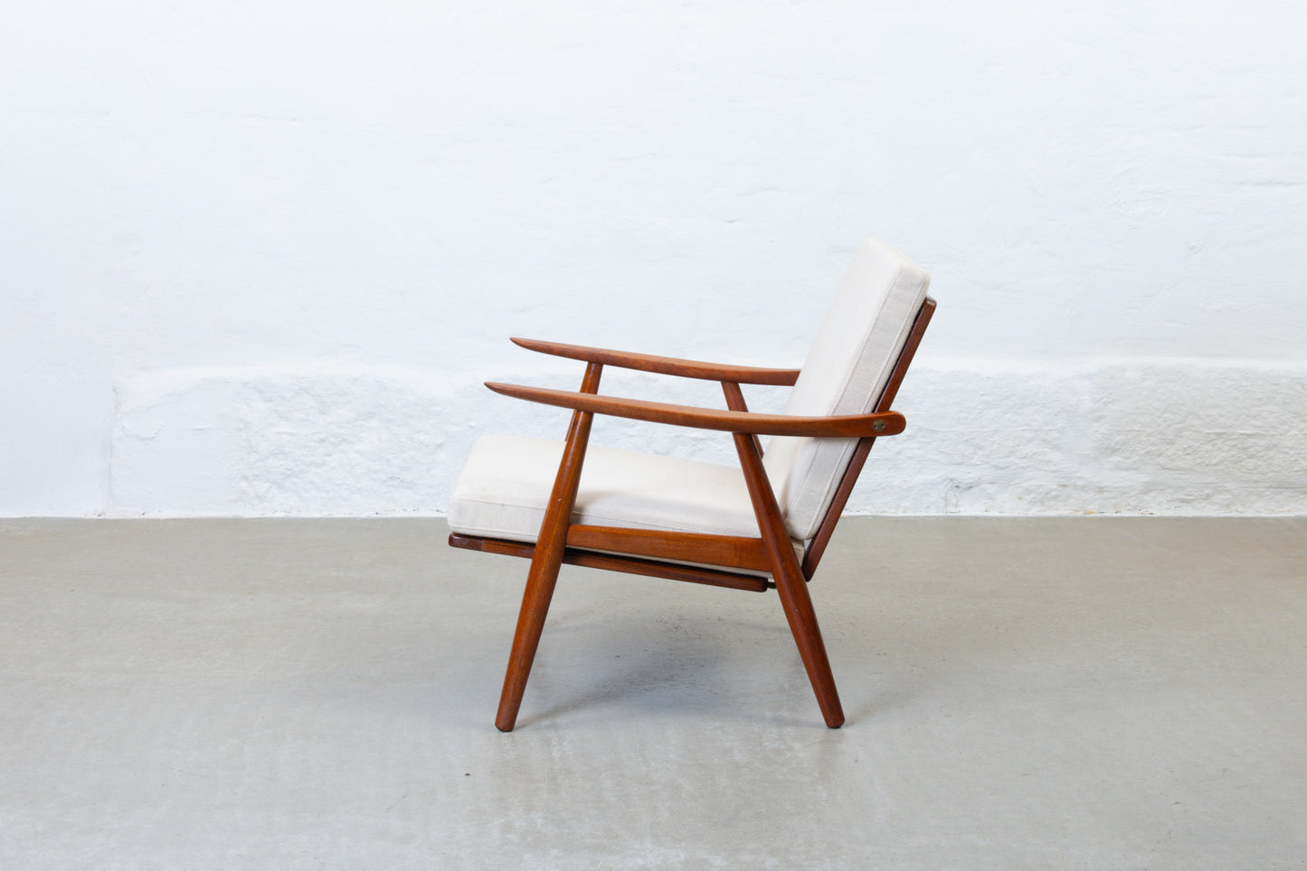 1950s 'GE-270' lounger in teak by Hans Wegner