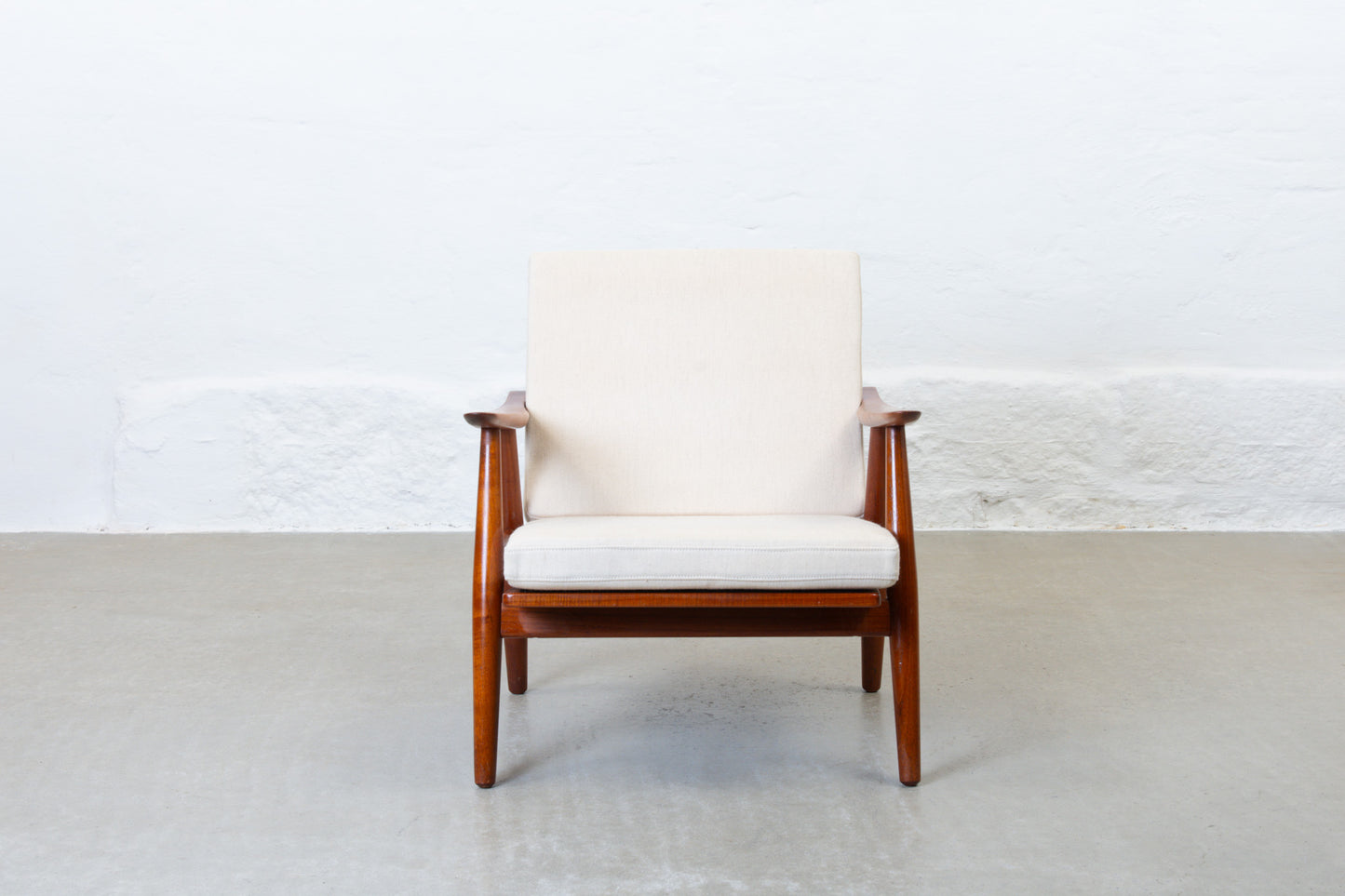 1950s 'GE-270' lounger in teak by Hans Wegner