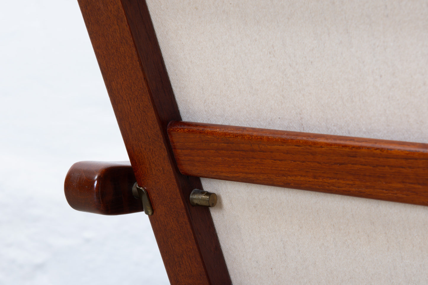 1950s 'GE-270' lounger in teak by Hans Wegner