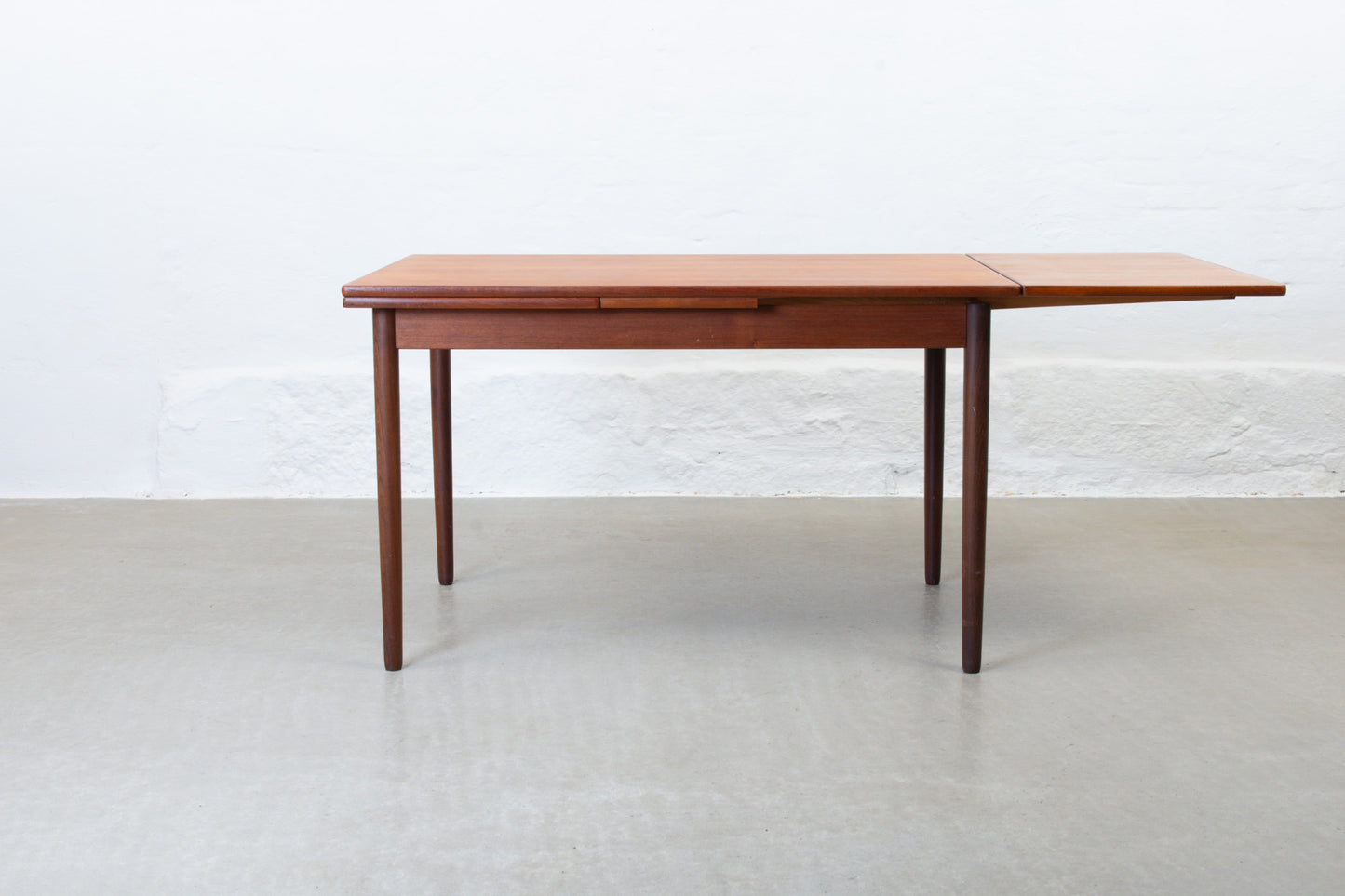 1960s extending dining table in teak