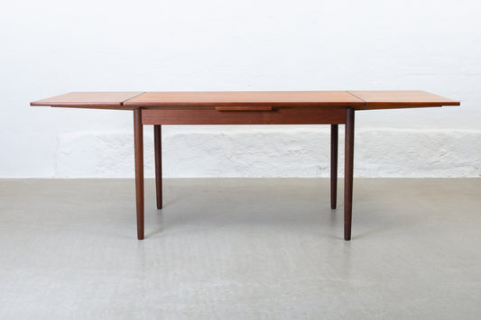 1960s extending dining table in teak