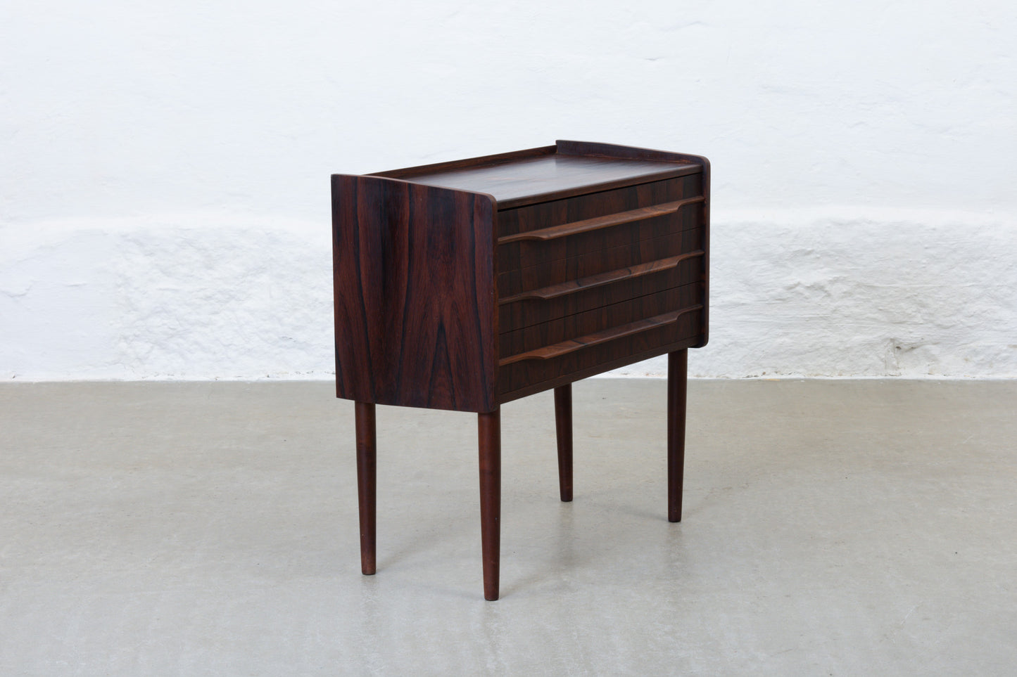 1960s low chest in rosewood