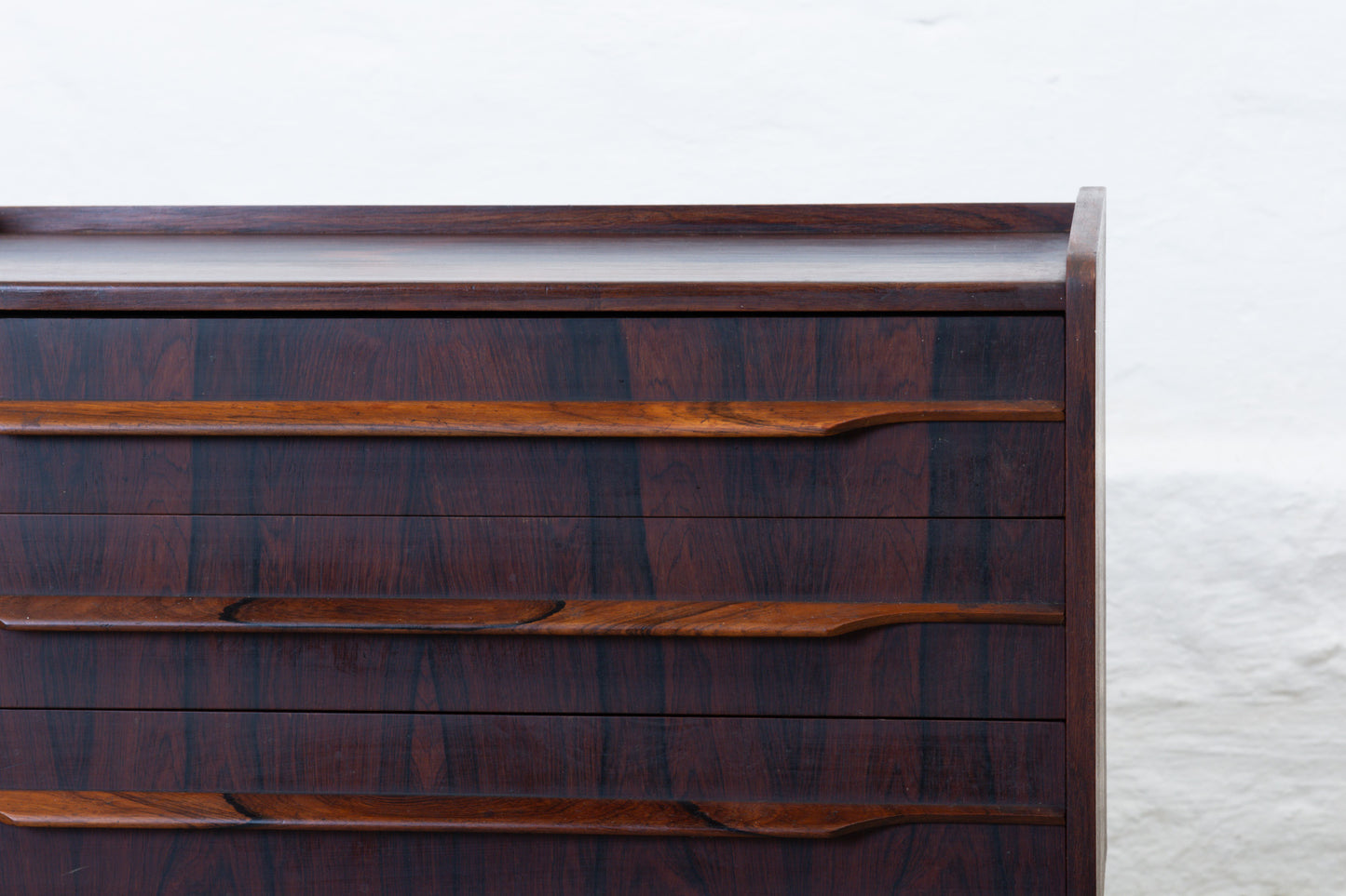 1960s low chest in rosewood