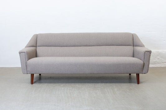 Newly reupholstered: 1950s three seater by Kurt Østervig