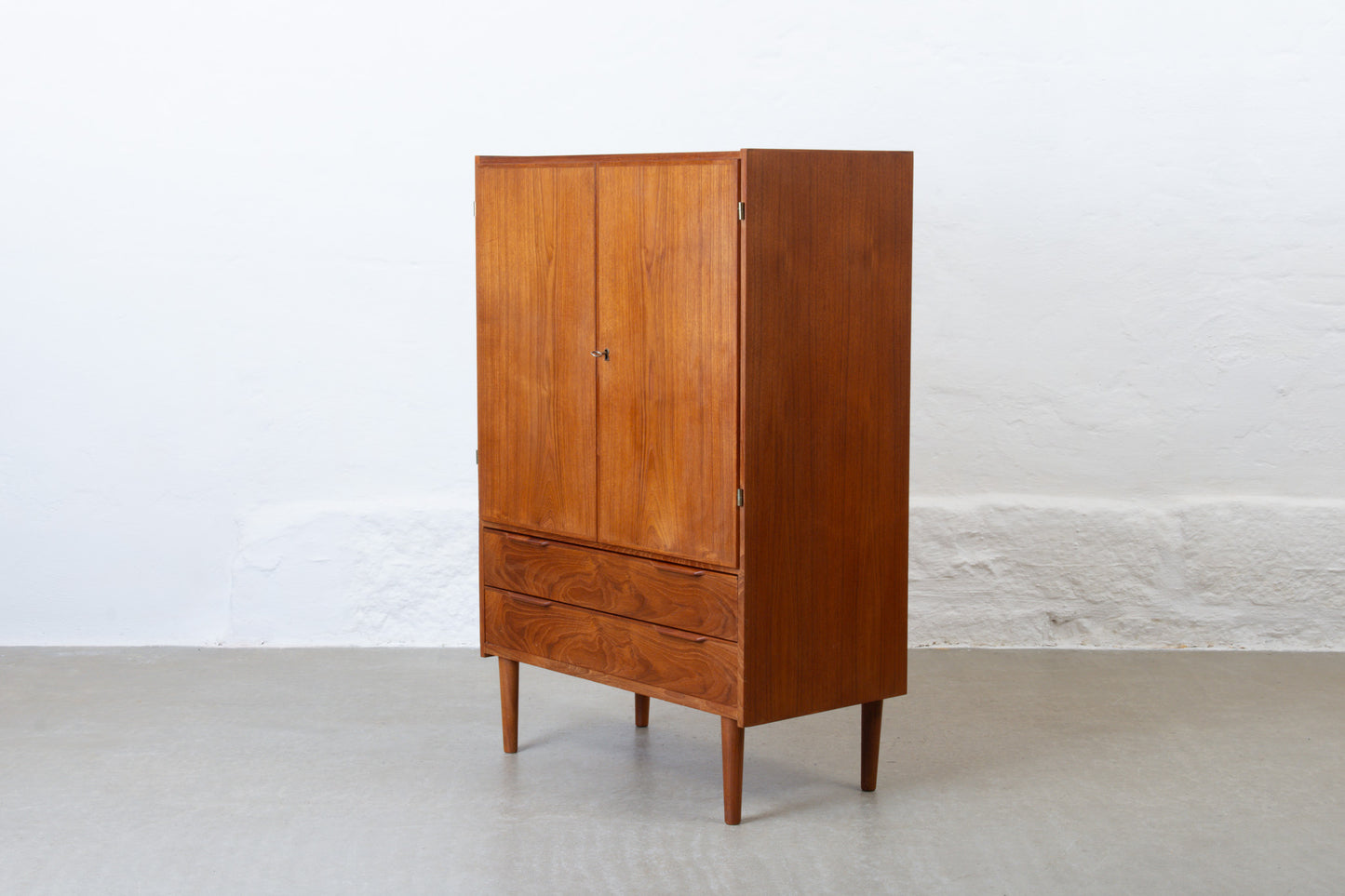 1960s teak storage cabinet
