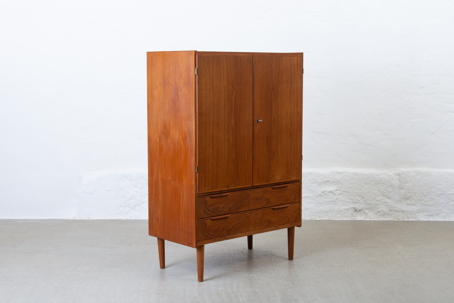 1960s teak storage cabinet