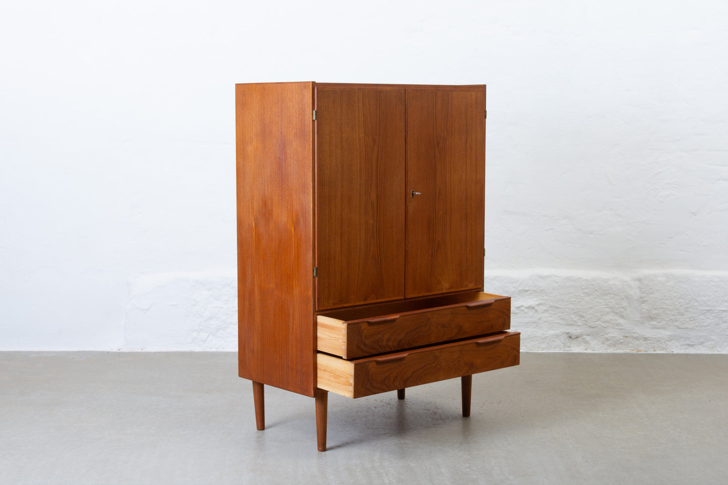 1960s teak storage cabinet