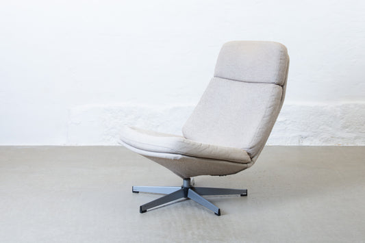 1980s 'Lunna' swivel lounger by Gillis Lundgren