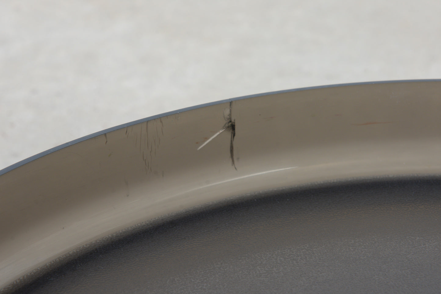 1970s metal and acrylic trolley table