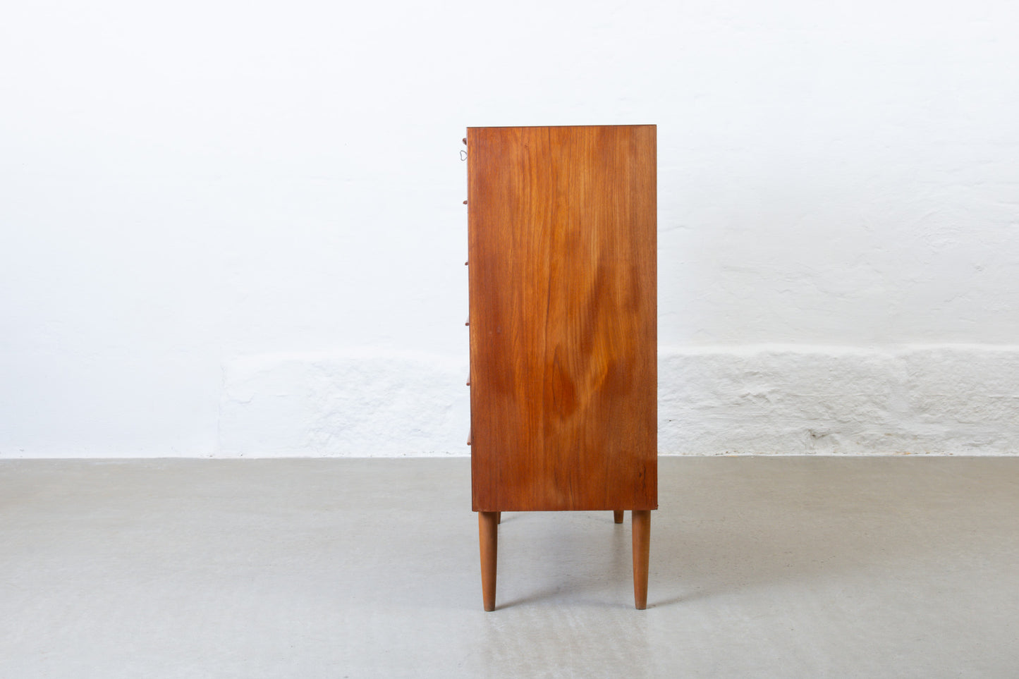 1960s teak chest of drawers - 90W cm
