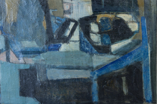 Oil painting by Ernst Rasmussen