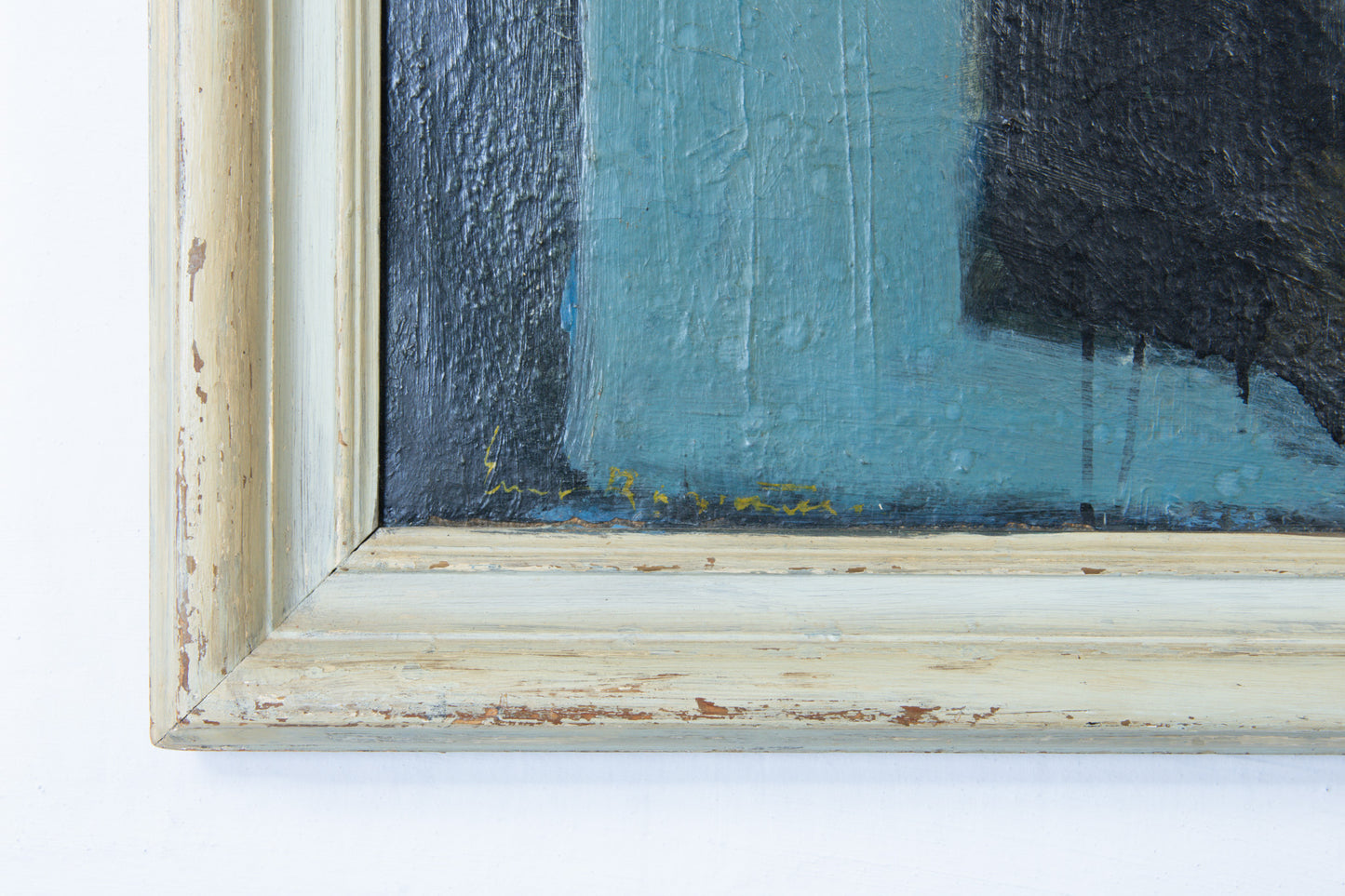 Oil painting by Ernst Rasmussen