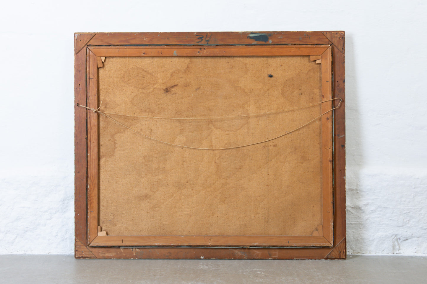 Oil painting by Ernst Rasmussen