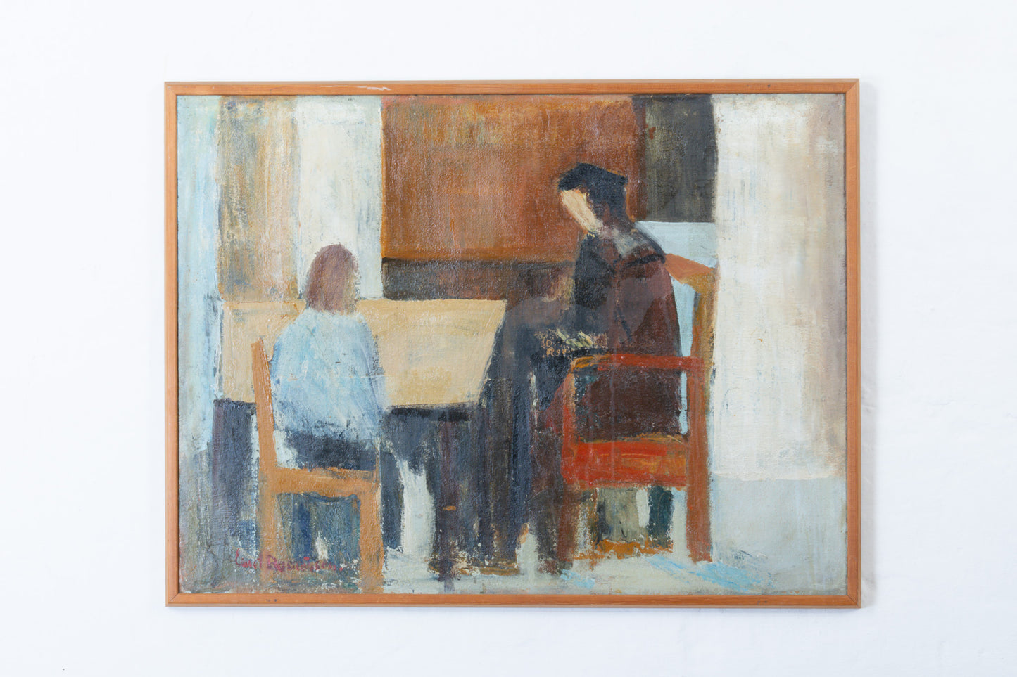 Oil painting by Ernst Rasmussen no. 1