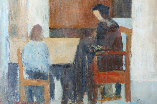 Oil painting by Ernst Rasmussen no. 1