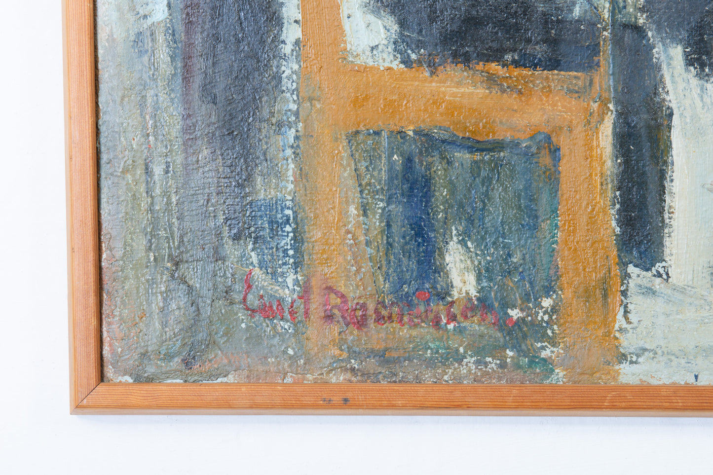 Oil painting by Ernst Rasmussen no. 1