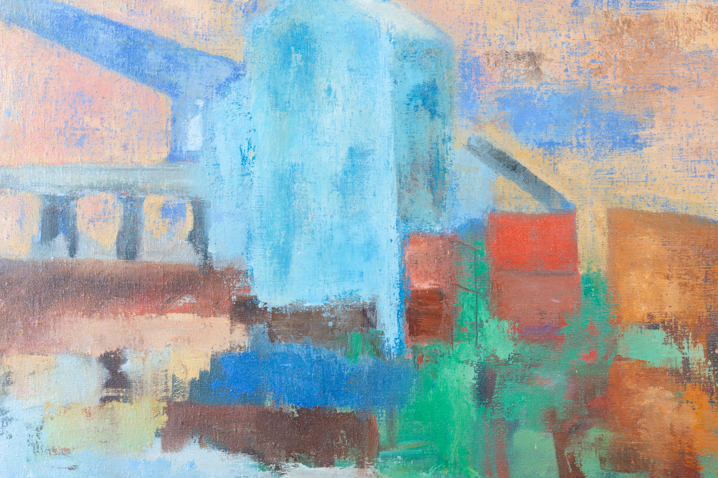 Oil painting by Ivan Kyrum - 1992